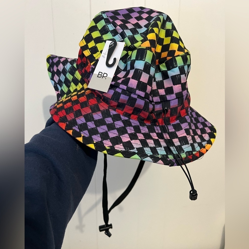 BP Black & Multicolored Outdoor Hat